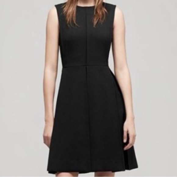 Rag & Bone Black Lea Pleated Sleeveless Dress - Picture 4 of 9